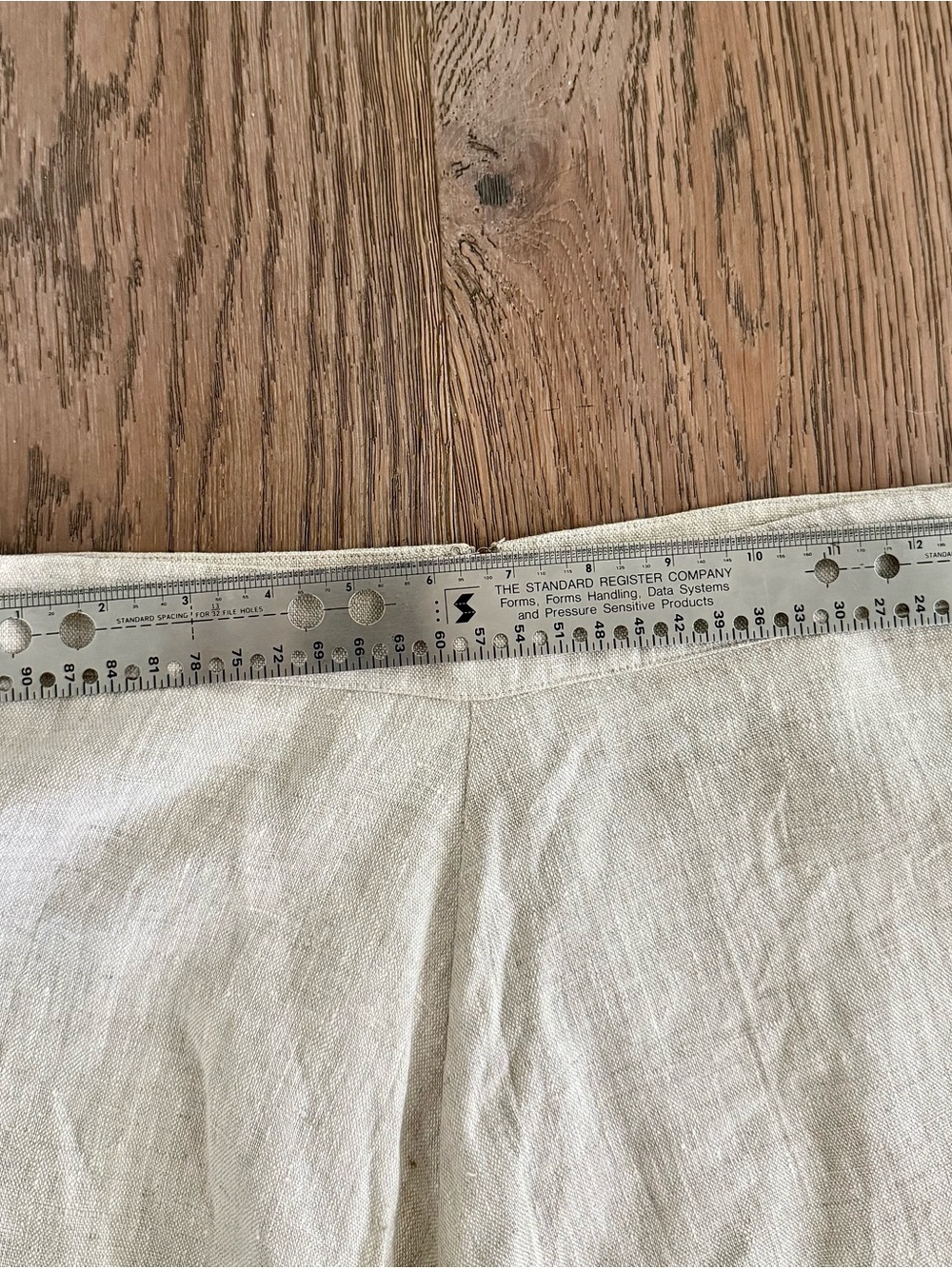 Reformation beige linen high waist midi skirt S - Picture 7 of 7